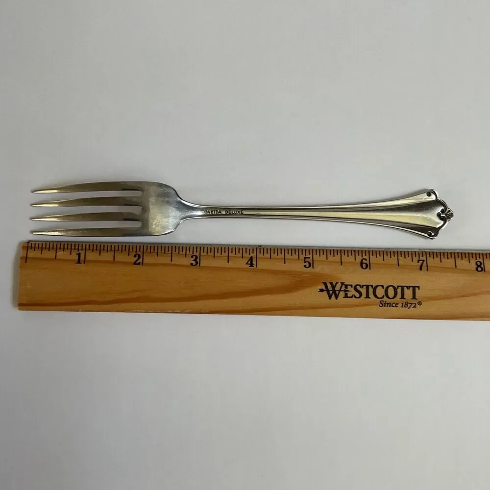 Oneida ANTICIPATION Stainless Steel Dinner Forks Set of Two, Oneida Deluxe USA
